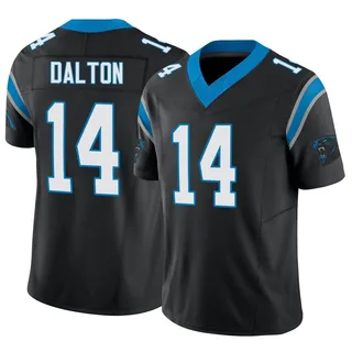 Top-selling Item] Andy Dalton 14 Carolina Panthers Youth Game 3D Unisex  Jersey - White