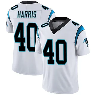 Charles Harris Carolina Panthers Men's Limited Vapor Untouchable Nike Jersey - White