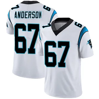 Jack Anderson Carolina Panthers Men's Limited Vapor Untouchable Nike Jersey - White