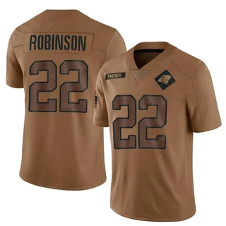 Jammie Robinson Carolina Panthers Men's Limited 2023 Salute To Service Nike Jersey - Brown