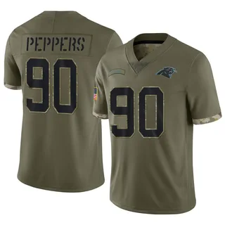 Nike Julius Peppers Carolina Panthers Game Jersey, Big Boys (8-20) - Macy's