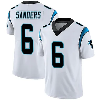 Carolina Panthers Nike Road Game Jersey - White - Miles Sanders - Youth