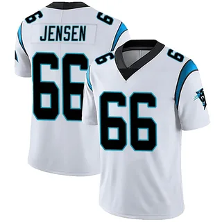 Nash Jensen Carolina Panthers Men's Limited Vapor Untouchable Nike Jersey - White