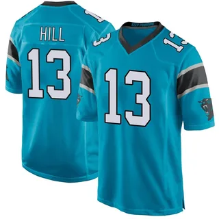 Troy Hill Carolina Panthers Men's Game Alternate Nike Jersey - Blue