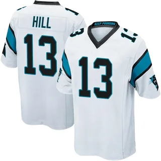 Troy Hill Carolina Panthers Men's Game Nike Jersey - White