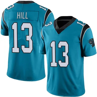 Troy Hill Carolina Panthers Men's Limited Alternate Vapor Untouchable Nike Jersey - Blue